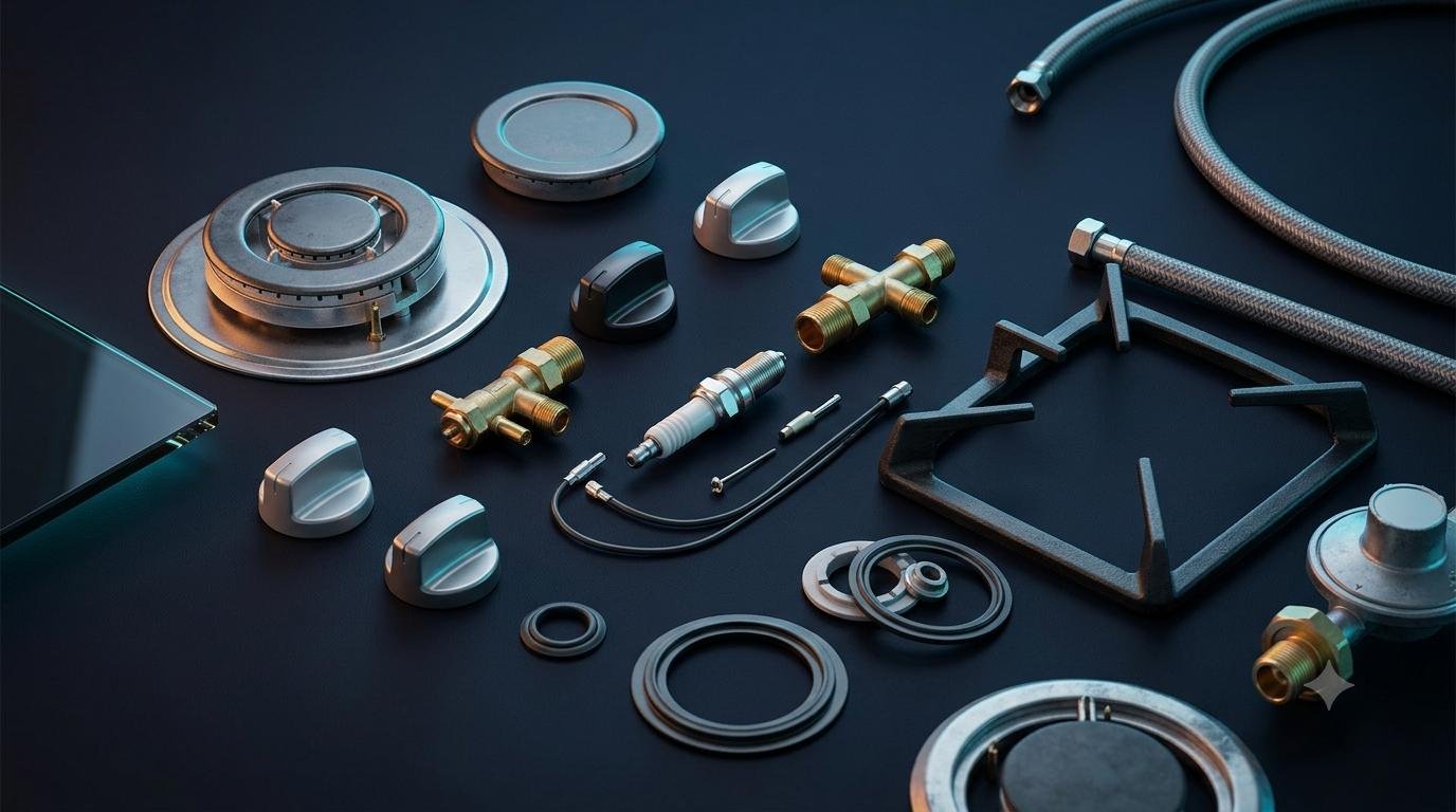 Gas burner and parts repair